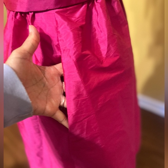 ALFRED SUNG Fuchsia Midi Dress - Picture 9 of 13